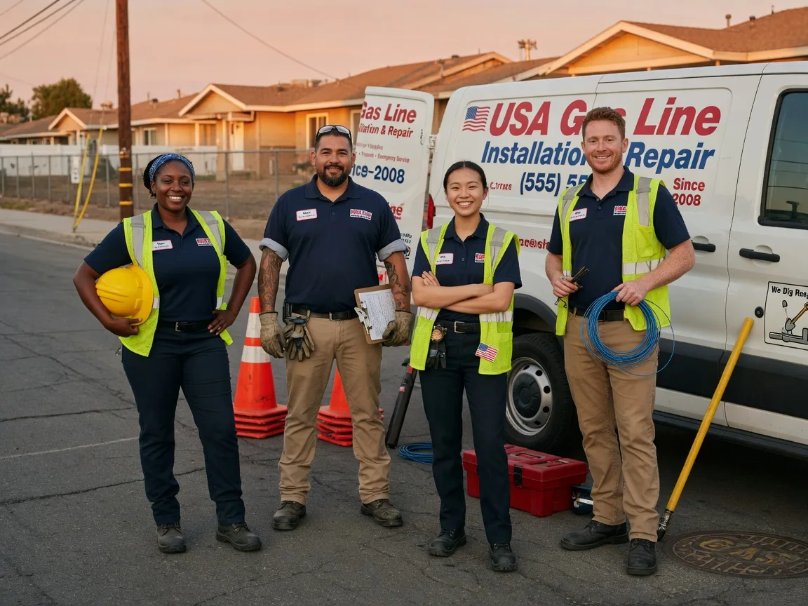 Gas Line Installation company in Anderson, CA
